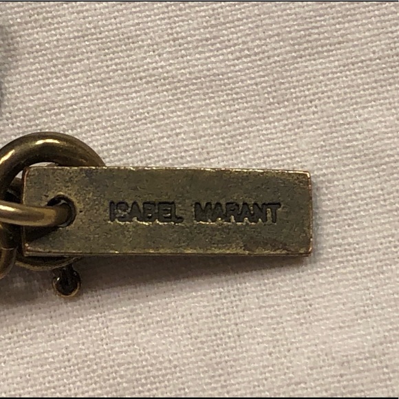 SOLD Isabel Marant feather charm necklaces - Picture 2 of 5